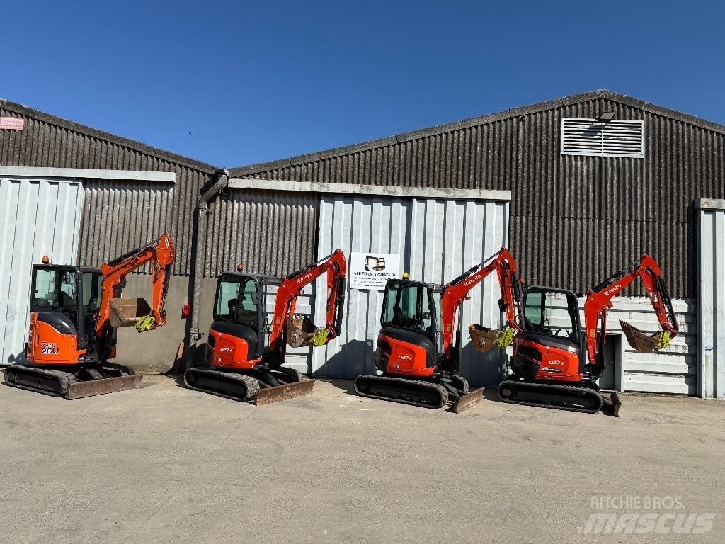 Kubota U 27 Miniescavatori
