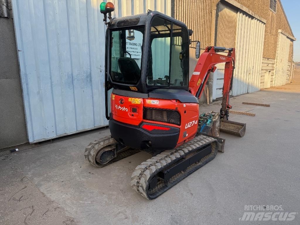 Kubota U 27 Miniescavatori