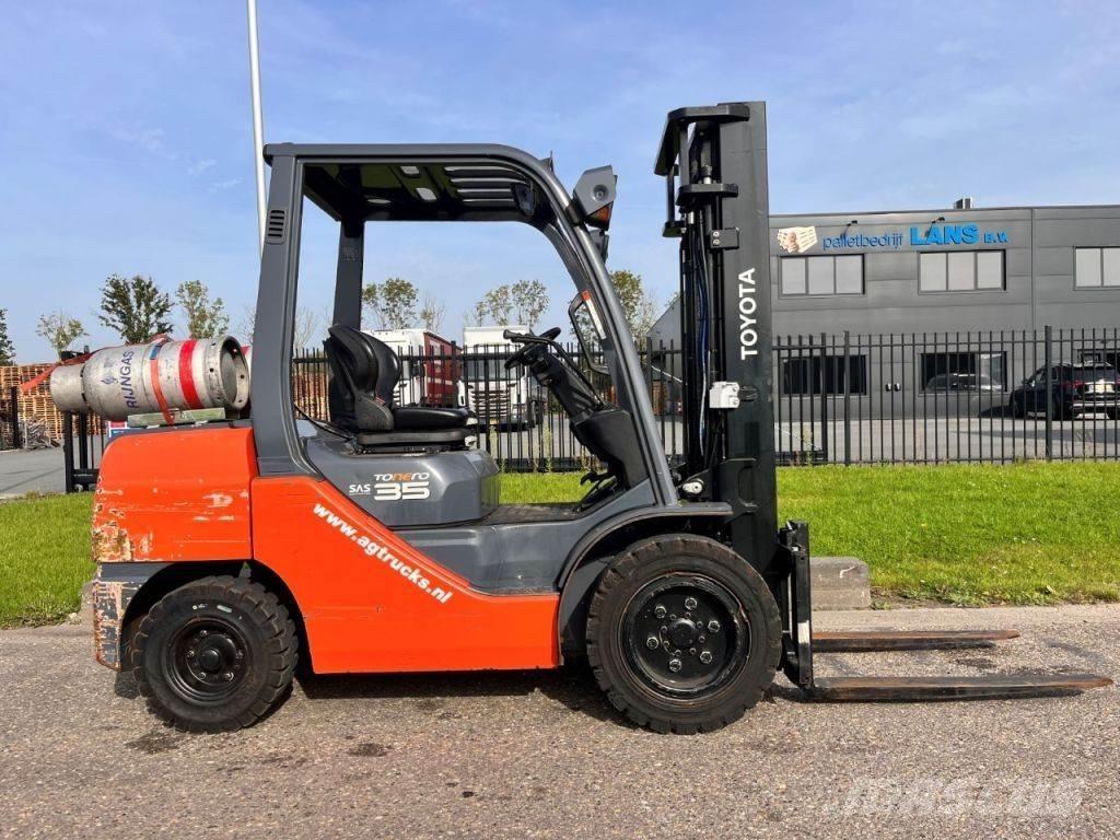 Toyota 02-8FGJF35 Carrelli elevatori GPL