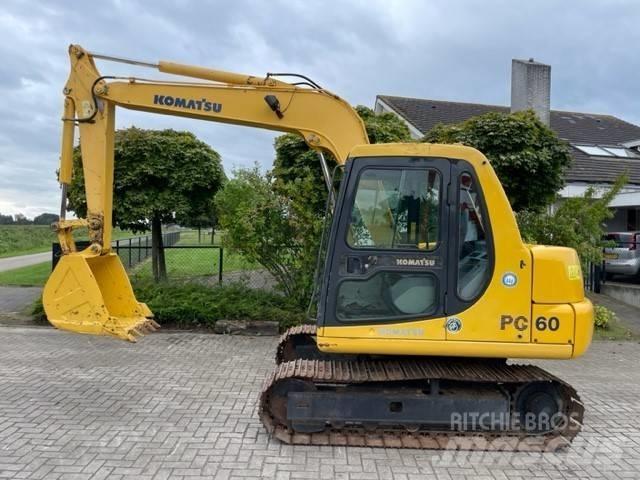 Komatsu PC60-5 Escavatori cingolati