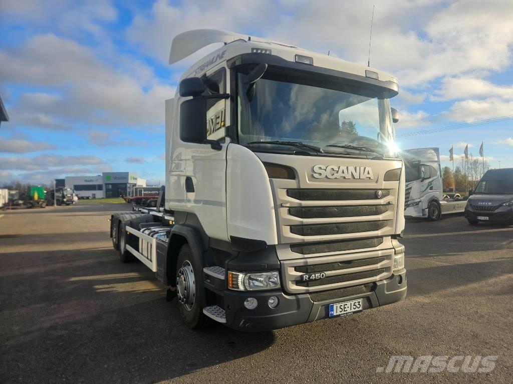 Scania R 450 6x2*4 Camion con gancio di sollevamento