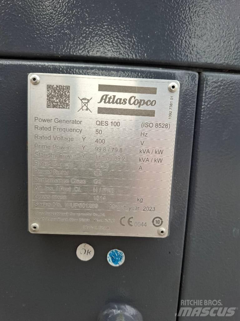 Atlas Copco QES 100 Generatori diesel