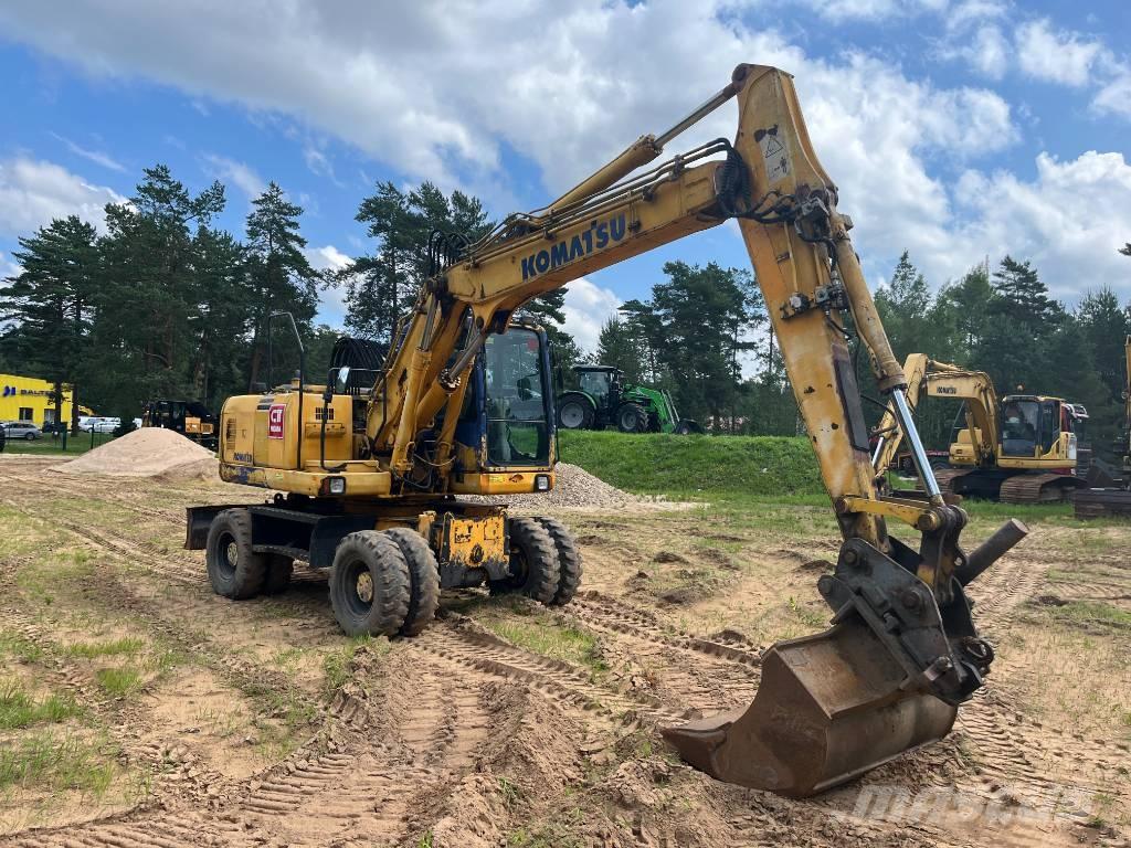 Komatsu PW 160 ES-7K Escavatori gommati