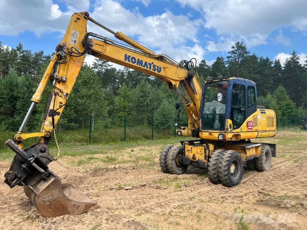 Komatsu PW 160 ES-7K Escavatori gommati