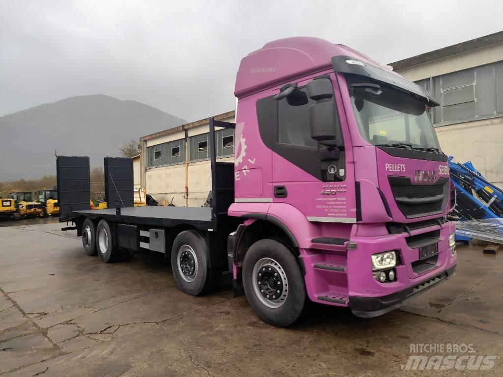 Iveco STRALIS 320S46 Autocarro pianale / argano