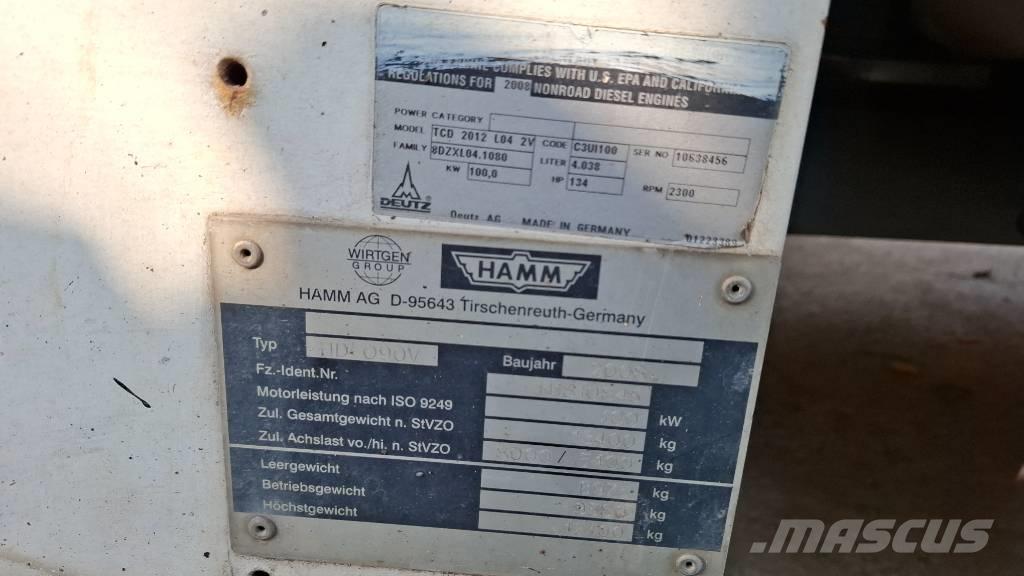 Hamm HDO 90 V Rulli a doppio tamburo