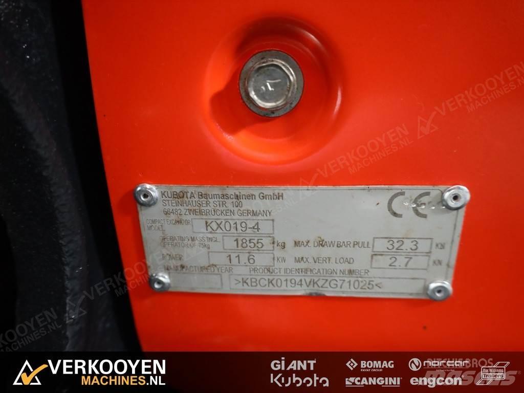 Kubota KX019-4 Miniescavatori
