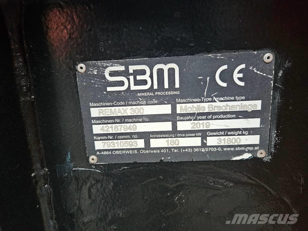 SBM Remax 300 Frantoi mobili