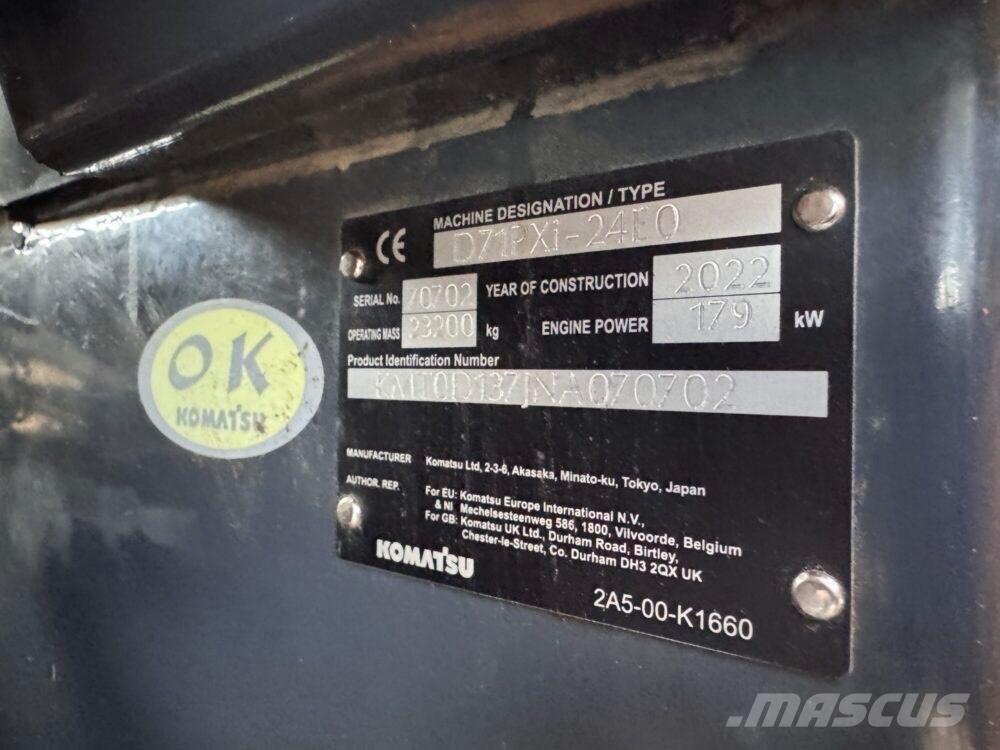 Komatsu D71 PXi-24EO Dozer cingolati