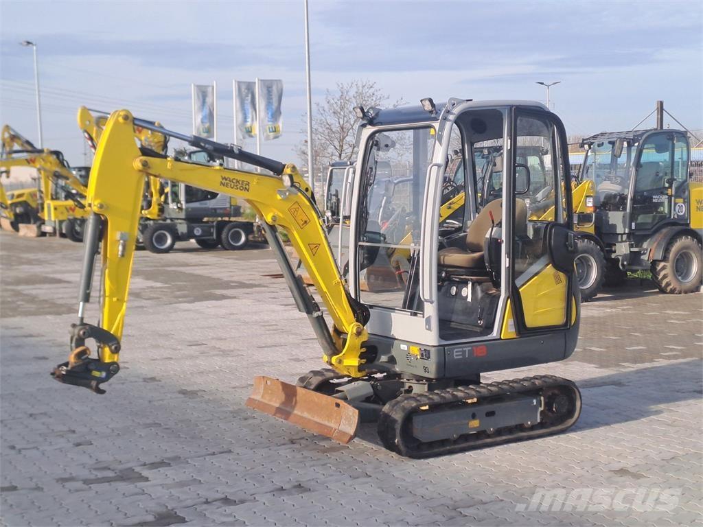 Wacker Neuson ET18 Escavatori cingolati