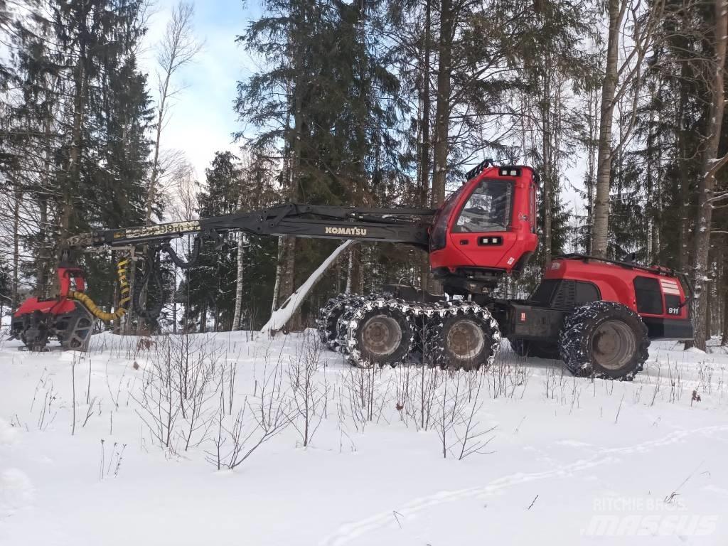 Komatsu 911CX-6 Abbattitrici, Disboscatrici
