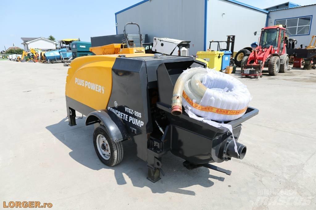 Plus Power VTGZ - 20S Autopompe per calcestruzzo