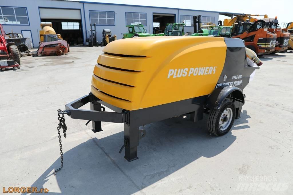 Plus Power VTGZ - 20S Autopompe per calcestruzzo