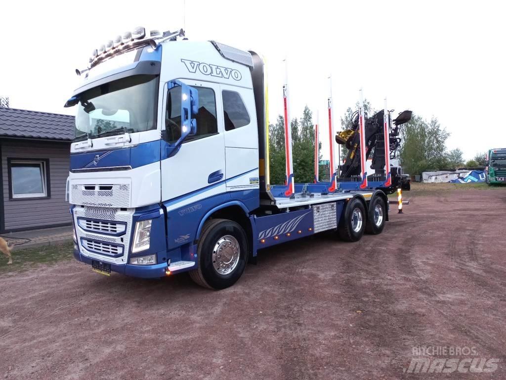 Volvo FH500 Camion trasporto legname