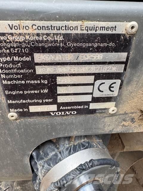 Volvo ECR58D Miniescavatori