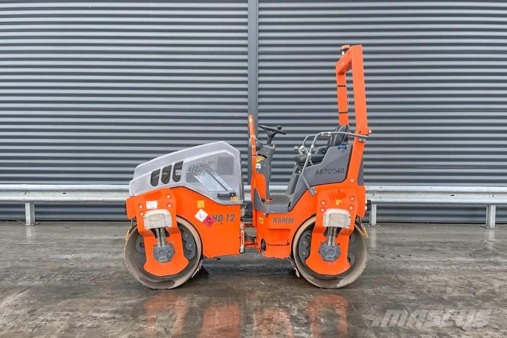 Hamm HD 12 VV Rulli a doppio tamburo