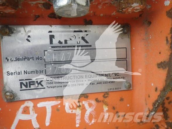 NPK GH07 Martelli - frantumatori