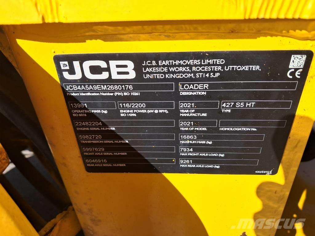 JCB 427 HT Pale gommate