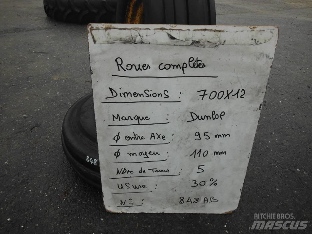 Dunlop 7.00X12 Pneumatici, ruote e cerchioni