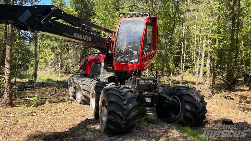 Komatsu 931 XC Abbattitrici, Disboscatrici
