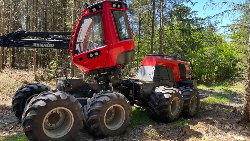 Komatsu 931 XC Abbattitrici, Disboscatrici