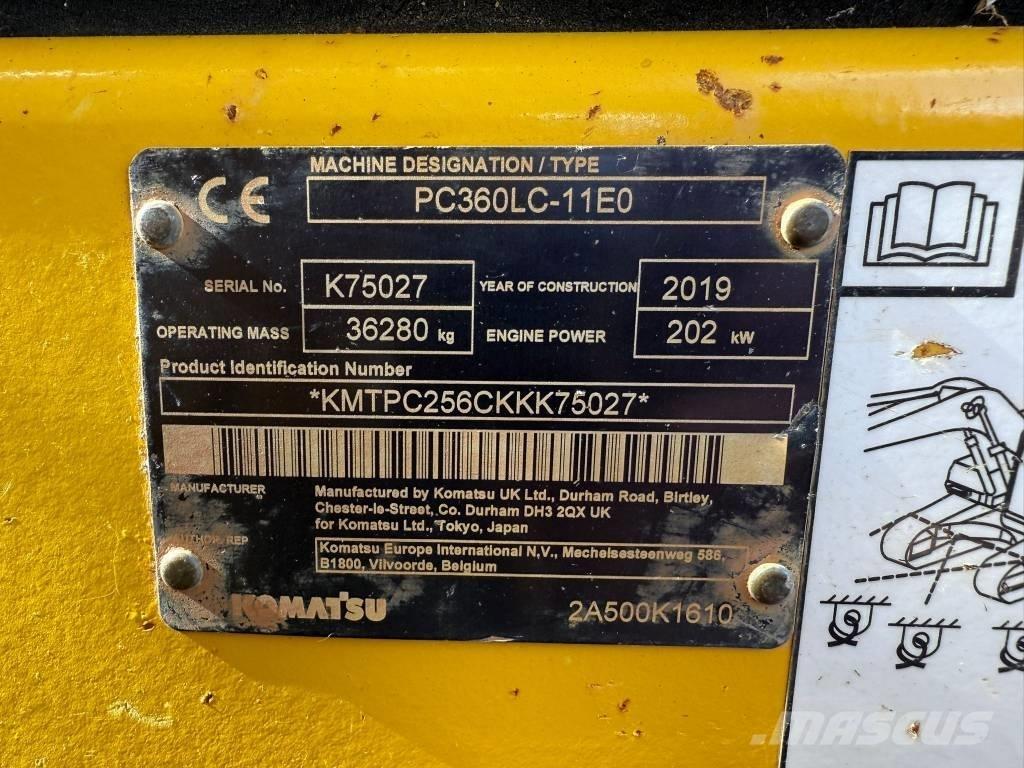 Komatsu PC 360 LC-11 Escavatori cingolati