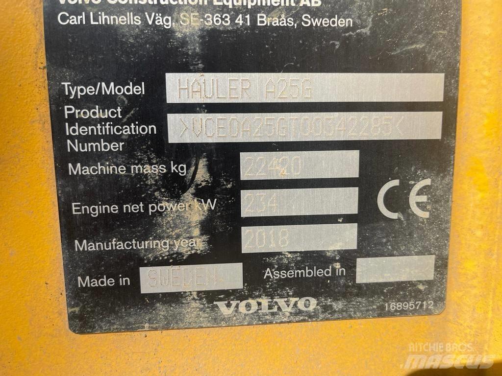 Volvo A 25 G Dumpers articolati