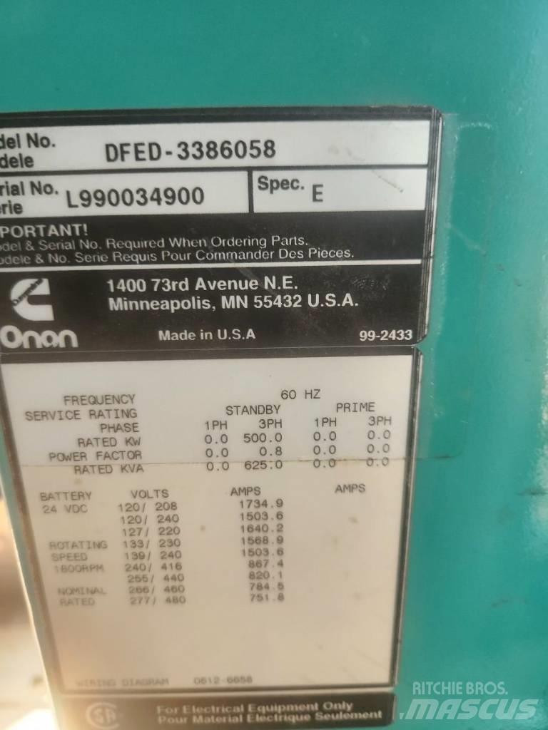 Cummins KTA19 Generatori diesel
