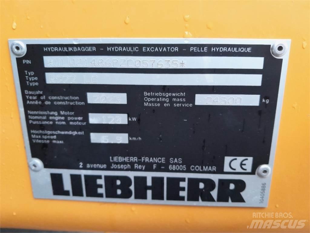 Liebherr R922 Escavatori cingolati