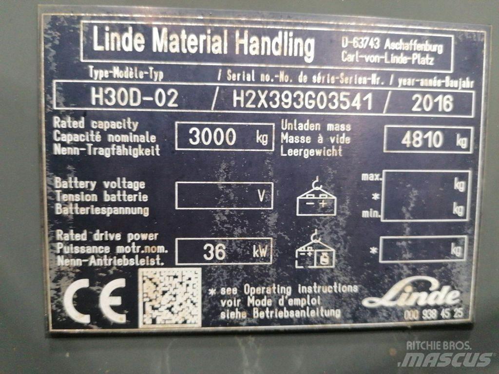 Linde H30D-02 Carrelli elevatori diesel