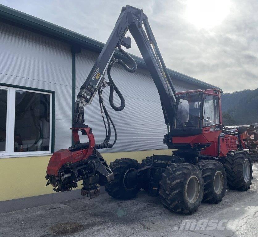 Komatsu 911.5 Abbattitrici, Disboscatrici
