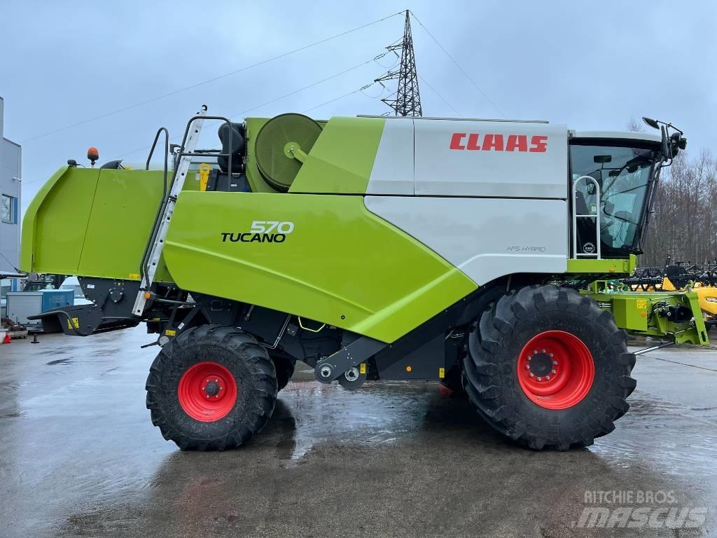 CLAAS Tucano 570 Mietitrebbiatrici