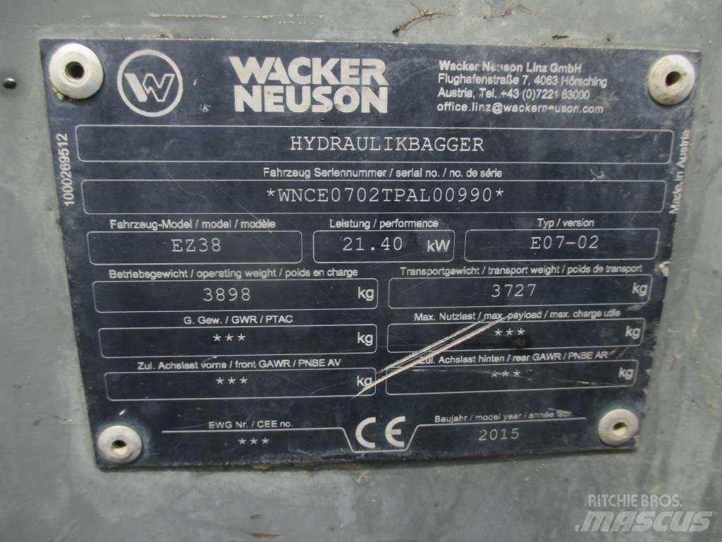 Wacker Neuson EZ 38 Escavatori cingolati