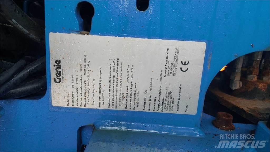 Genie S45G Piattaforme a braccio telescopico