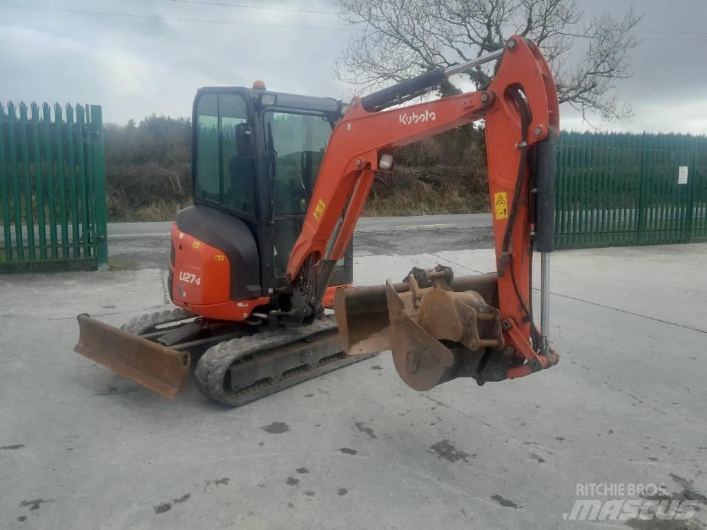Kubota U 27-4 Miniescavatori