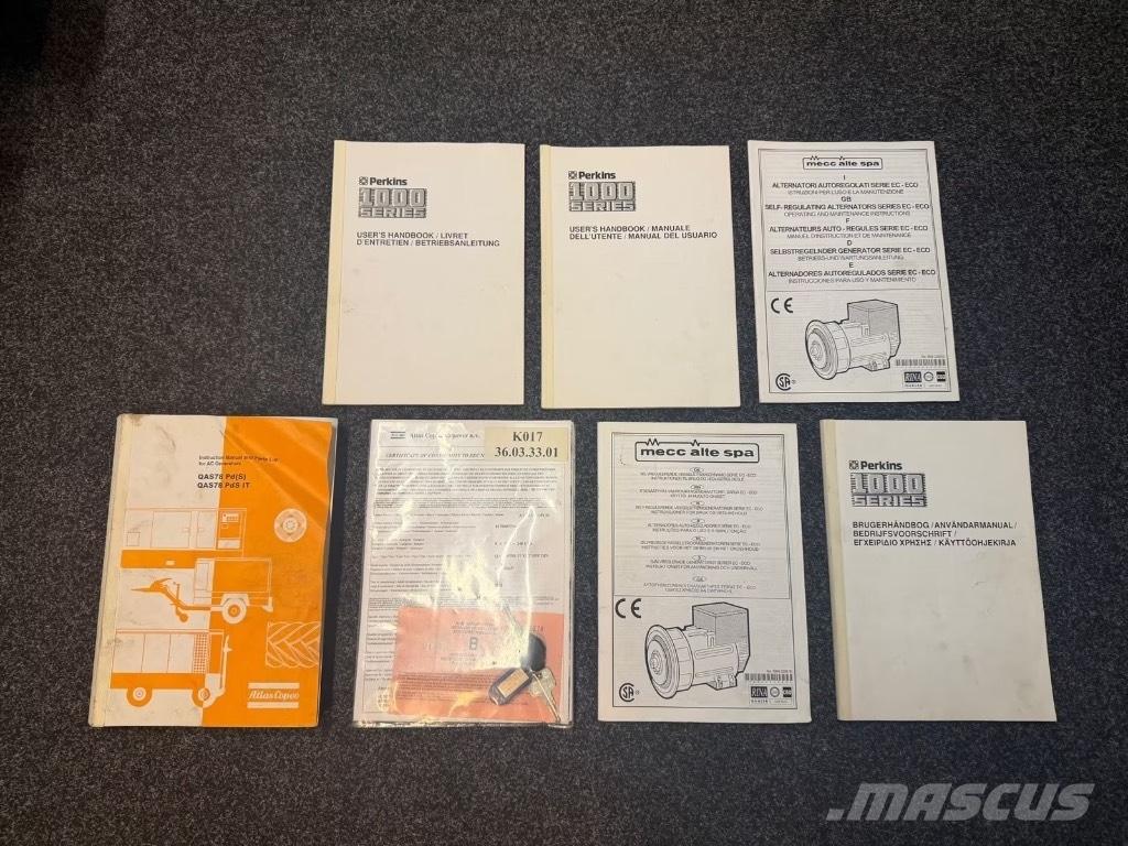 Atlas Copco QAS 78 Generatori diesel