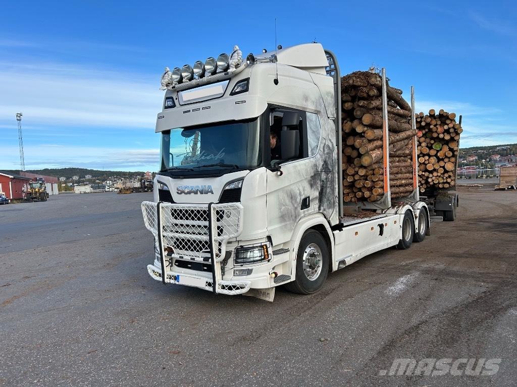 Scania R 650 Camion trasporto legname