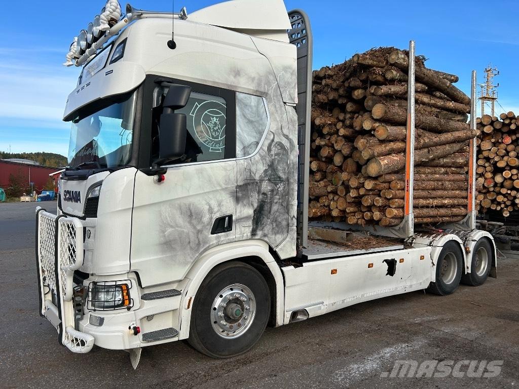 Scania R 650 Camion trasporto legname