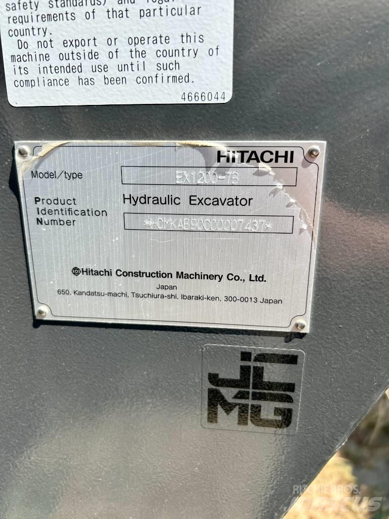 Hitachi EX 1200-7B Escavatori cingolati