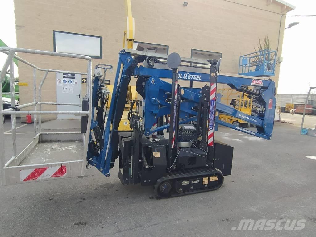 Oil & Steel 14.12 TWIN Piattaforme cingolate, Piattaforme a ragno e Montacarichi