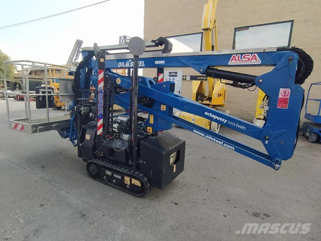 Oil & Steel 14.12 TWIN Piattaforme cingolate, Piattaforme a ragno e Montacarichi