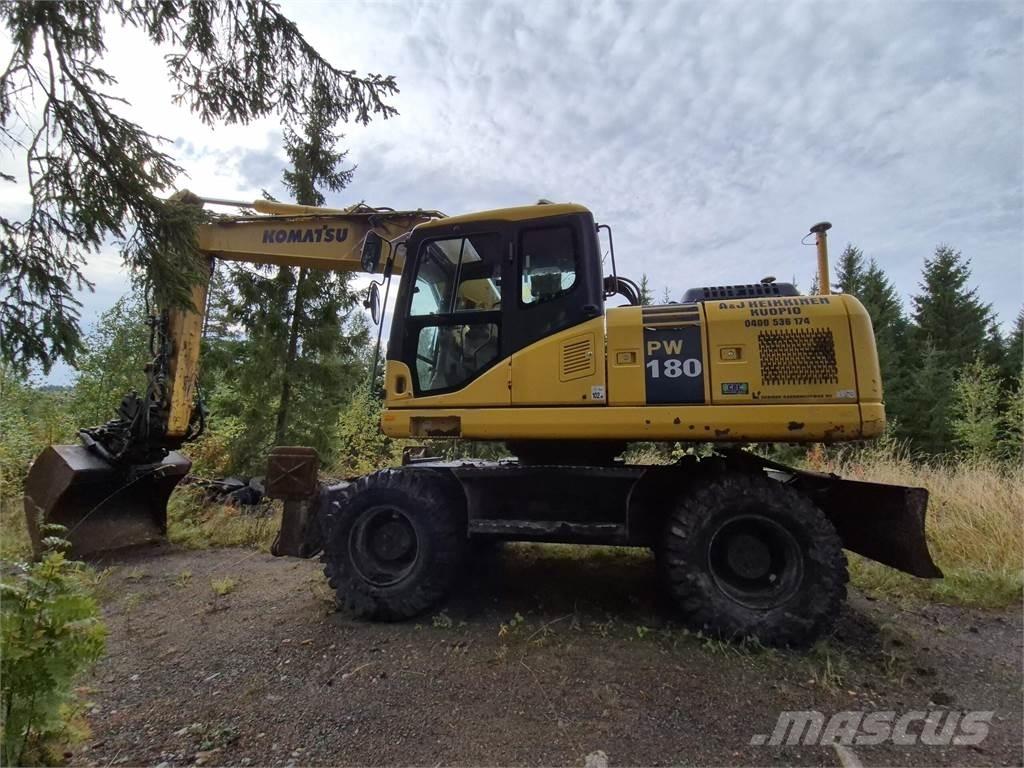 Komatsu PW180 ES-7 Escavatori gommati