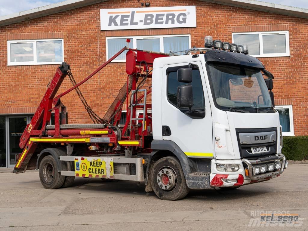 DAF LF230 4x2 Camion con cassone scarrabile