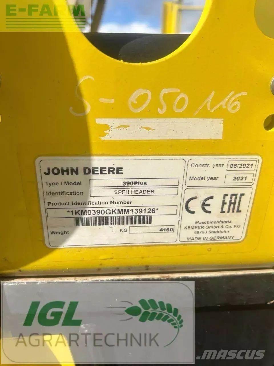 John Deere 9700 i Trince semoventi