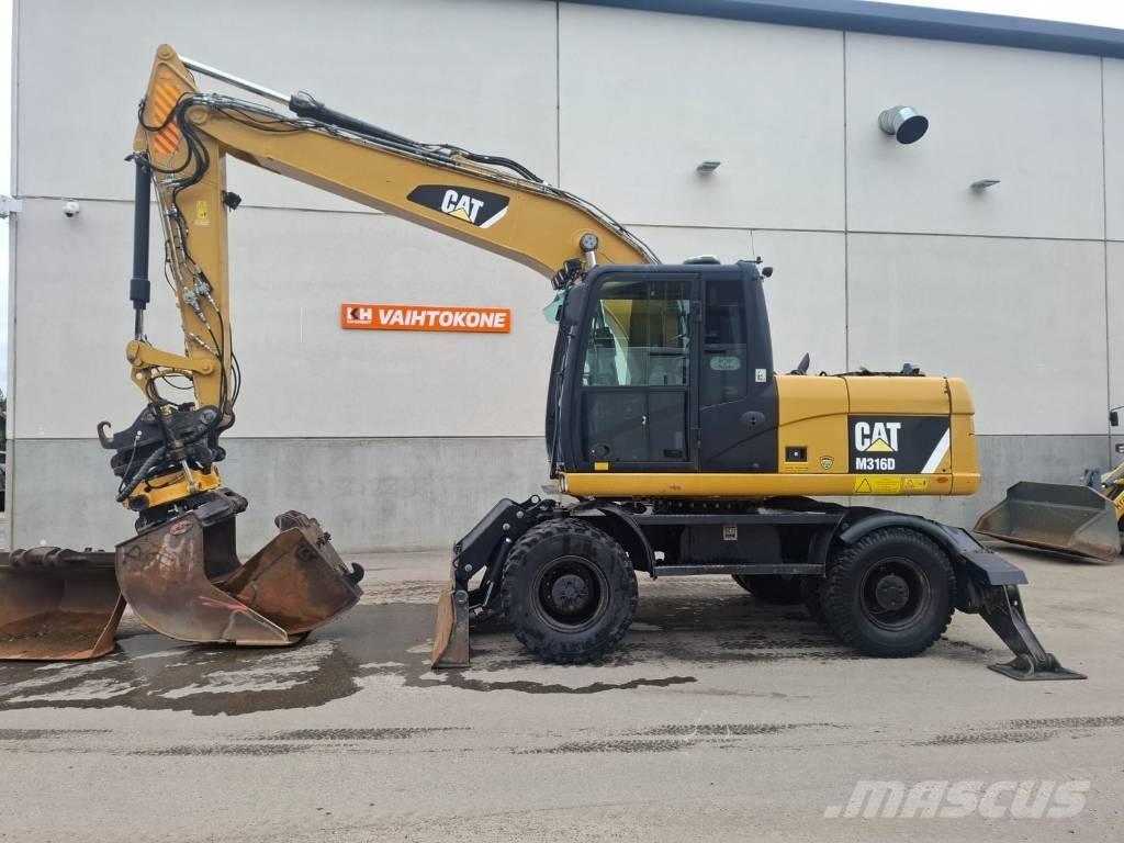 CAT 316D Escavatori gommati