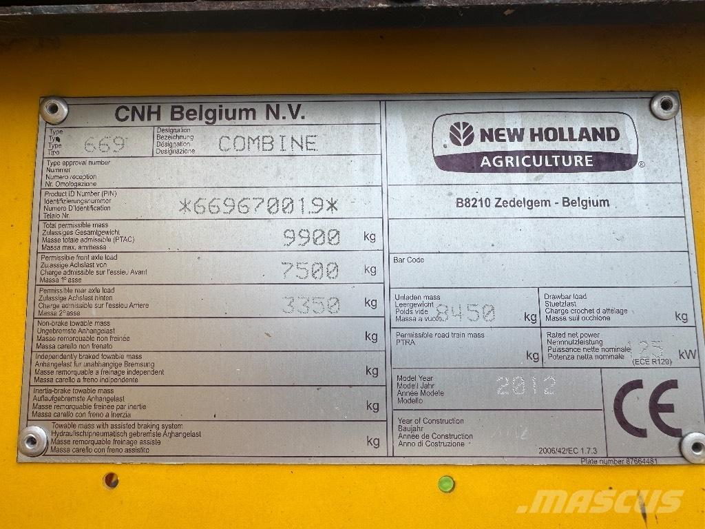 New Holland Tc5060 Mietitrebbiatrici