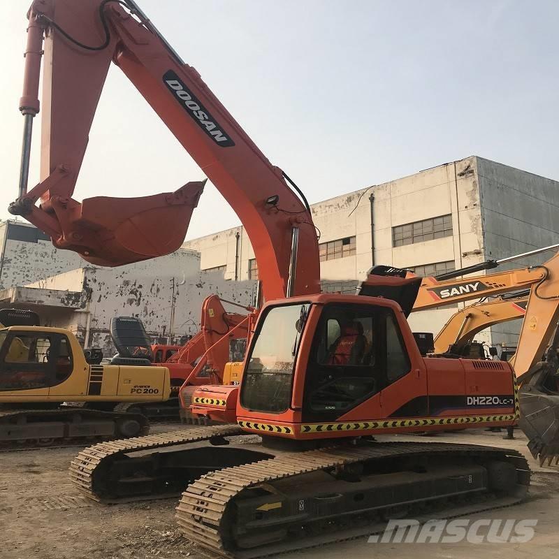 Doosan dh220lc-7 Escavatori cingolati
