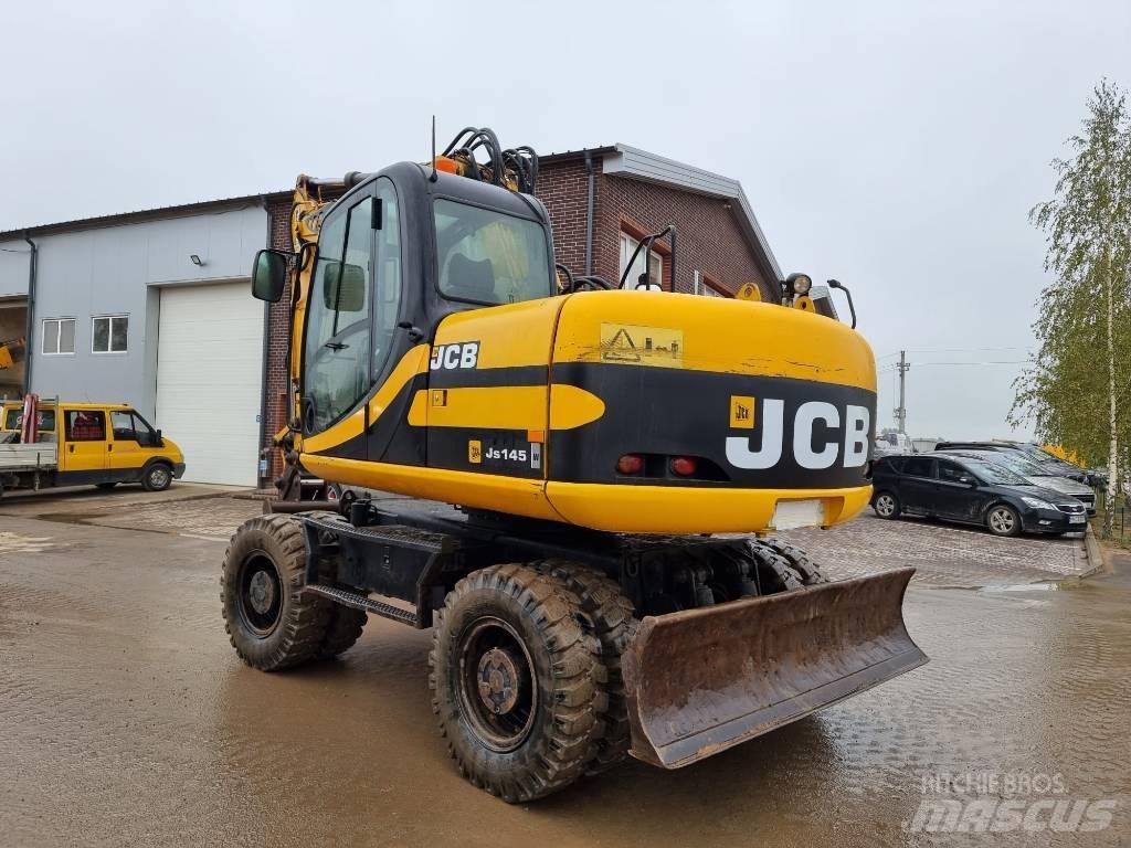 JCB JS 145 W Escavatori gommati
