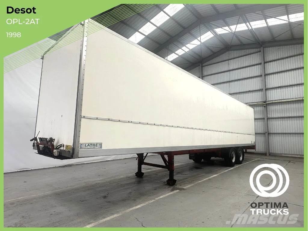 Desot OPL-2AT Semirimorchi a cassone chiuso