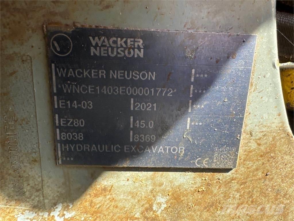 Wacker Neuson EZ80 Escavatori cingolati